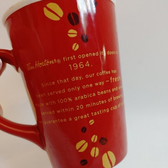 RARE Tim Hortons CAFE and BAKE SHOP Mug 2011 Limited Edition 011 Paper Cup MUG - Picture 5 of 8